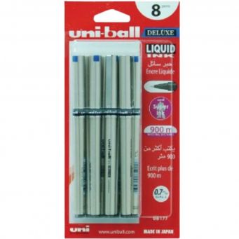 Uni-Ball 177 DELUXE 0.7mm 1 Pack 6+2 FREE