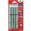 Uni-Ball 177 DELUXE 0.7mm 1 Pack 6+2 FREE