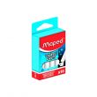 Maped White Chalk Sticks Box= 10