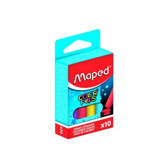 Maped Chalk Sticks Colors X10 Box
