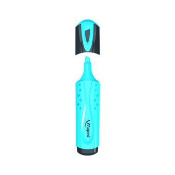 Maped Highlighter Fluopeps Classic Blue Box 12