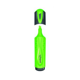Maped Highlighter Fluopeps Classic Green Box 12