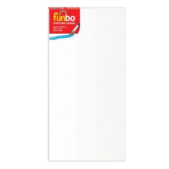 Funbo Stretched Canvas 380 Gms 30X60 Cm