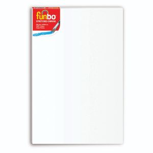 Funbo Stretched Canvas 380 Gms 40X60 Cm