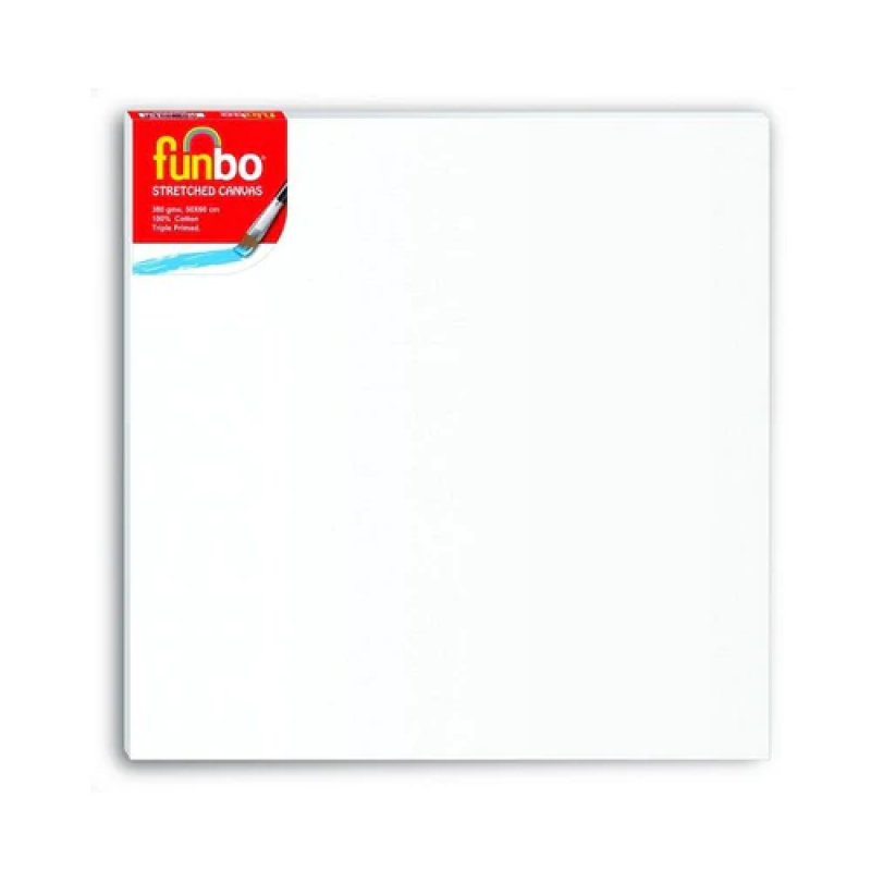 Funbo Stretched Canvas 380 Gms 50X60 Cm