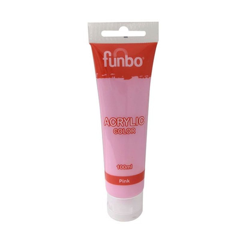 Funbo Acrylic Tube 100ml 19 Pink