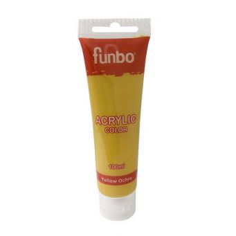 Funbo Acrylic Tube 100ml 29 Yellow Ochre