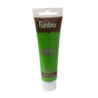 Funbo Acrylic Tube 100ml 78 Yellow Green