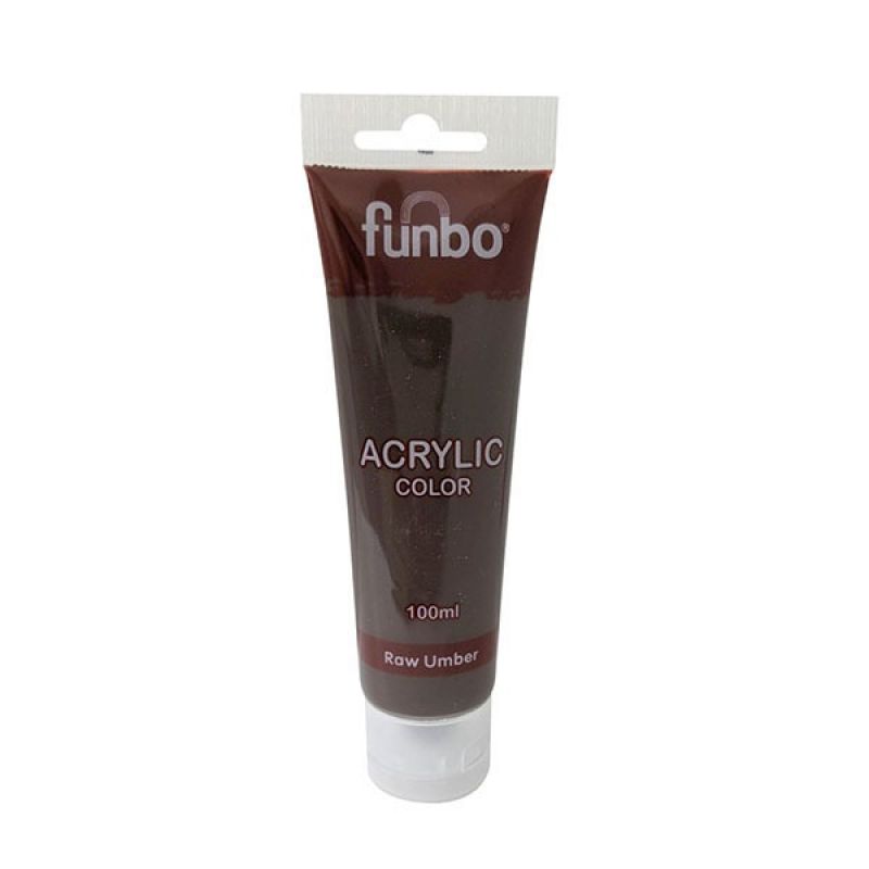 Funbo Acrylic Tube 100ml 85 Raw Umber