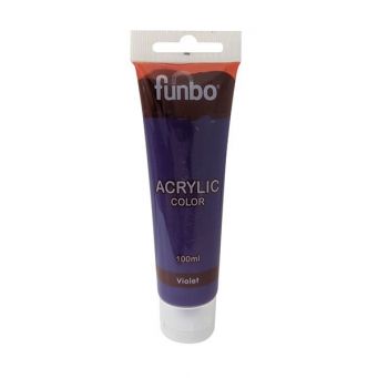 Funbo Acrylic Tube 100ml 91 Violet