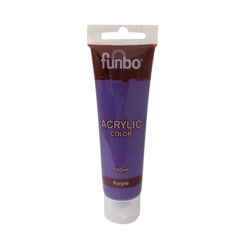 Funbo Acrylic Tube 100ml 95 Purple