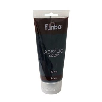 Funbo Acrylic Tube 200ml 51 Black