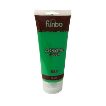Funbo Acrylic Tube 200ml 62 Green