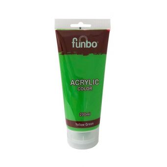 Funbo Acrylic Tube 200ml 78 Yellow Green