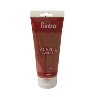 Funbo Acrylic Tube 200ml 82 Brown