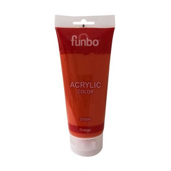 Funbo Acrylic Tube 200ml 313 Orange