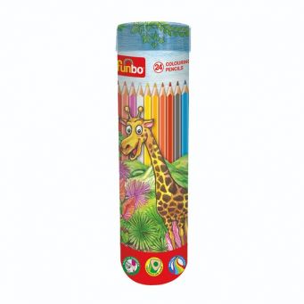 Funbo Coloring Pencil Cylinder Set=24Colors