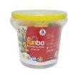 Funbo Modelling Clay 700g 8 Colors In Bucket