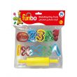Funbo Modelling Clay Tools 14 Numeric Letters + 1Roller