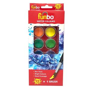 Funbo Water Color Cake 12 Colors