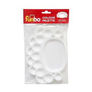 Funbo Pallet Plastic Oval 21 Inch X 14 Inch