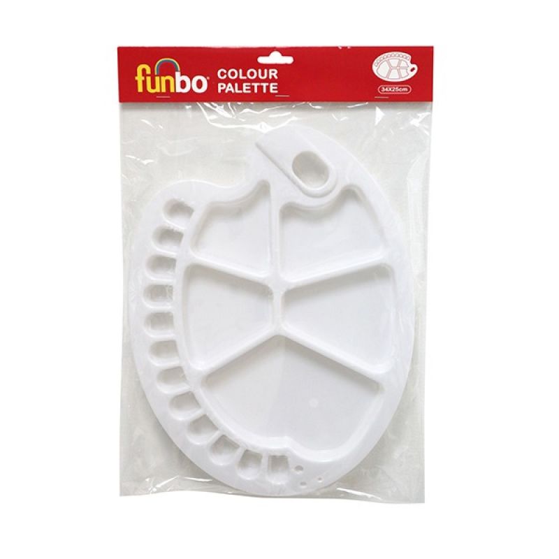 Funbo Pallet Plastic Oval 34 Inch X 25 Inch