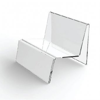 Display Stand With Slide In Insert Pocket