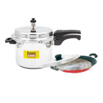 Easy Cook 5ltr Regular Cooker +Appachatty 20cm 2.5mm Combo