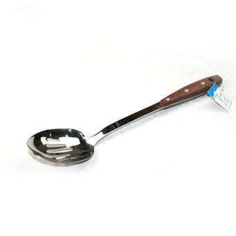 Easy Cook Slotted Spoon -Wooden Handle