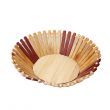 Easy Cook Wooden Fruit Basket-25cm