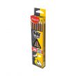 Maped Black Peps 12x HB Pencil+Eraser Box