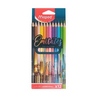 Maped Emirates Coloring Pencil Set=12colors