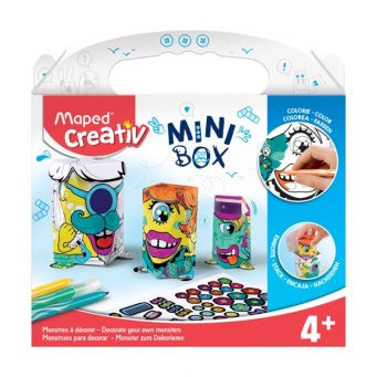Maped Creative Mini Box Monsters To Decorate