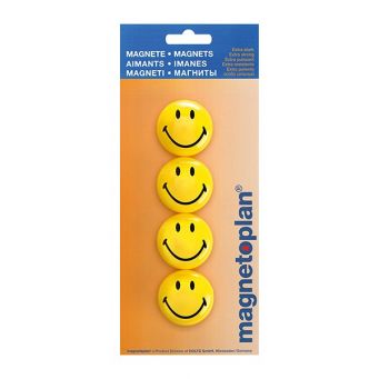 Magnetoplan Magnetic Smileys 40mm 4pcs