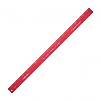 Magnetoplan Transotype Aluminium Cutting Ruler 60cm