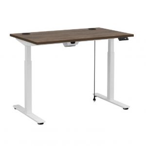 Fellowes Monitor Levado Height Adjustable Desk Newport Oak(Base + Top) 1400 X 800 X 25