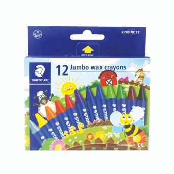 Staedtler Noris Club Jumbo Wax Crayon 12col