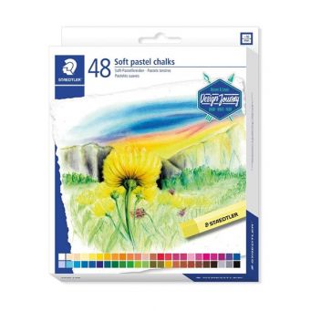 Staedtler Soft Pastel Chalks Set 48col