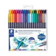 Staedtler Mars Graphic 2 Tips Brush Pen Set=36col