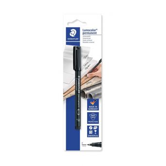 Staedtler Lumocolor Permanent Fibre Black