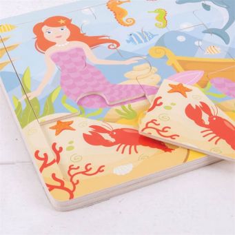 Tray Puzzle - Mermaid