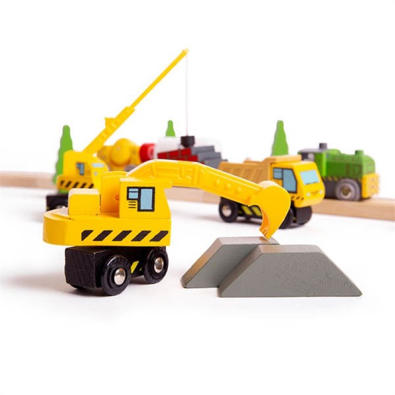 Construction Site Vehicles Set