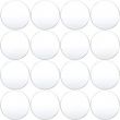 Transparent Acrylic Sheets Clear 0.08 Inch Thick Circle 16 Pieces 2 Inch
