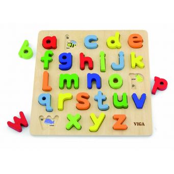 Block Puzzle - Alphabet Lowercase