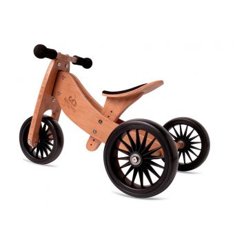 2-In-1 Tiny Tot PLUS Tricycle & Balance Bike - Bamboo