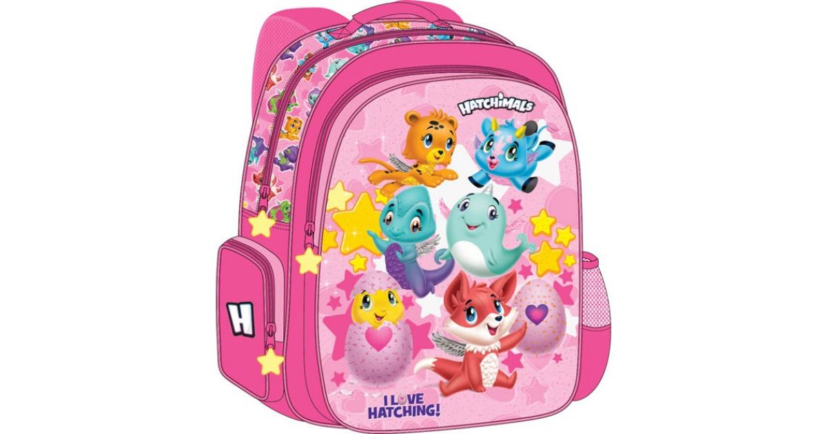 Hatchimal backpack and lunchbox 2025