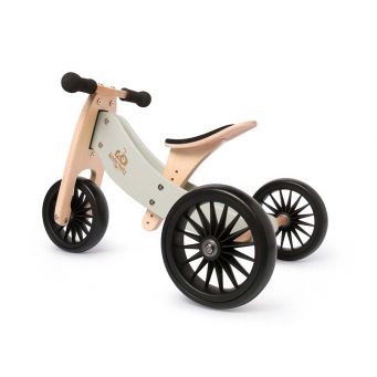 2-In-1 Tiny Tot PLUS Tricycle & Balance Bike - Silver Sage