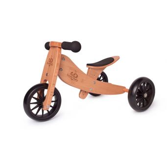 2-In-1 Tiny Tot Tricycle & Balance Bike - Bamboo
