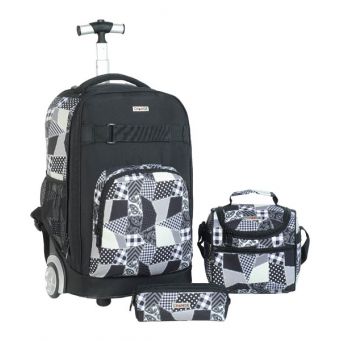 Change 3 PCS Trolley Bag Set - Black