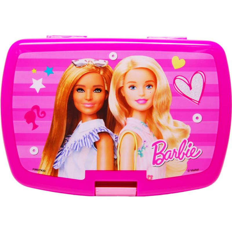 Barbie Sandwich Box With Inner Tray